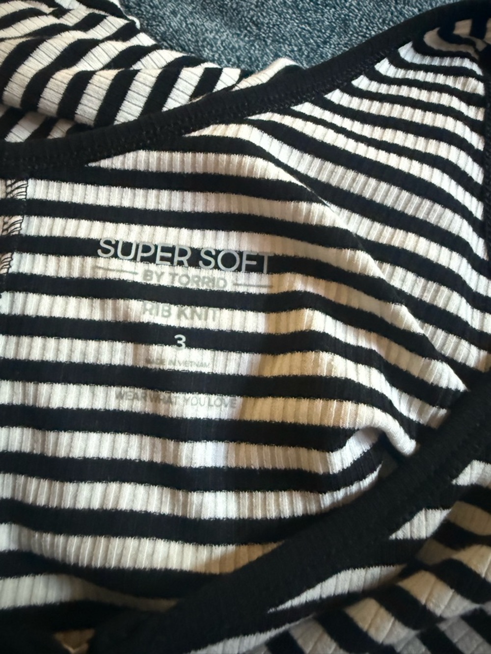 TORRID MIDI striped Knit Rib Dress size 3 - Picture 5 of 5